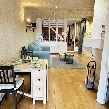 Troglodyte Du Petit Coteau Lejlighed Vouvray Eksteriør billede