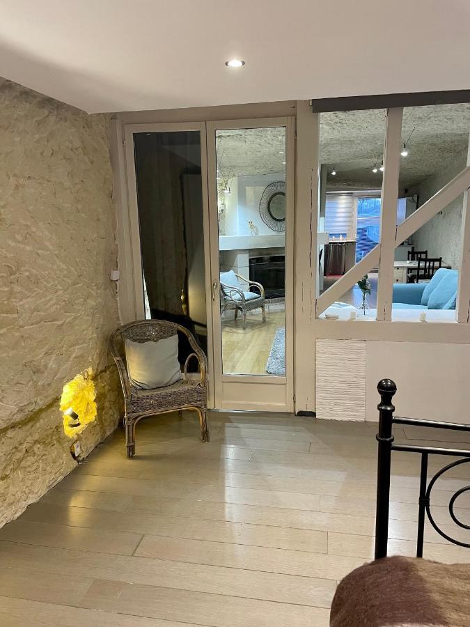 Troglodyte Du Petit Coteau Lejlighed Vouvray Eksteriør billede